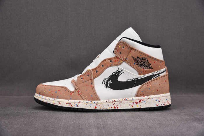 air jordan 1 mid se brushstroke da8005-100